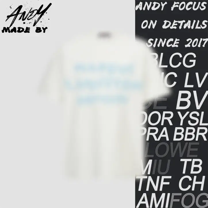 【ANDY製造】Item ID ：10005694-S