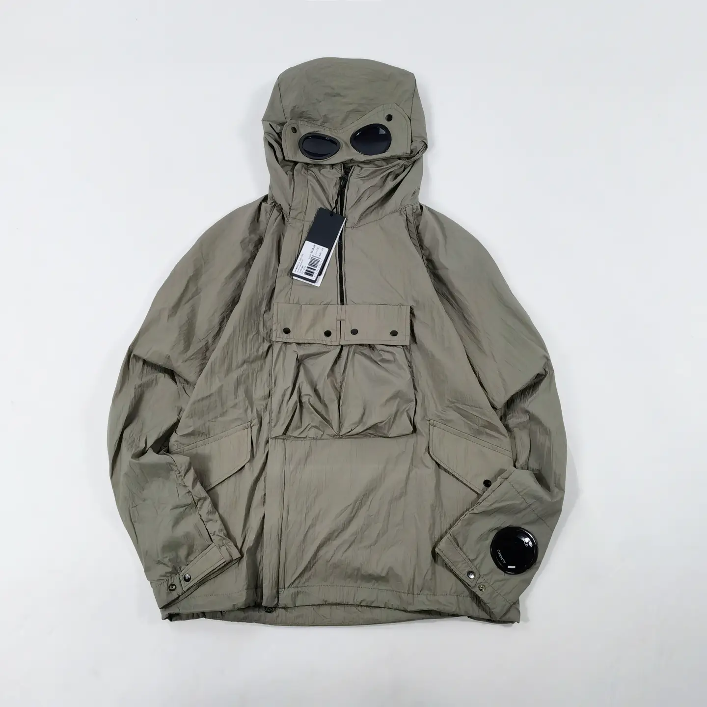 Stonepirate Stone 21Fw Thin Fall and winter Functional Style jacket Men's More Flap Pocket pants Goggles Hooded Outwear