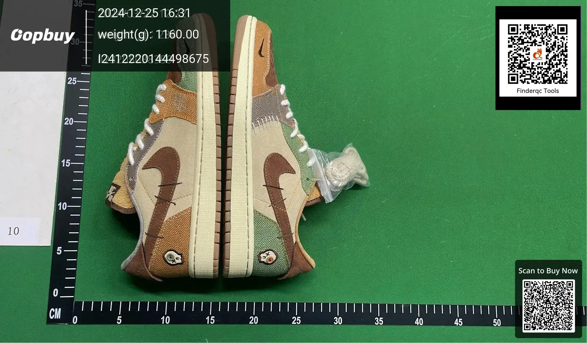 Putian Pure Original AJ1 Joe 1 Voodoo Doll Retro Culture Leisure Sports Board Shoes Low-top Brown Mandarin Duck Casual Shoes