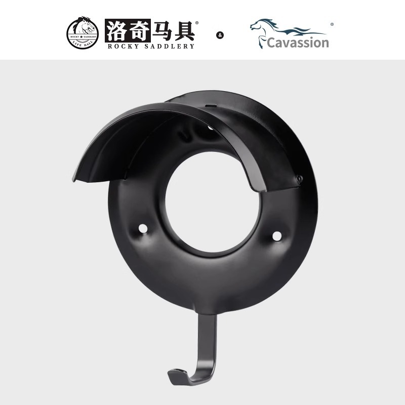 Stable Hooks, Water Restraints, Horse Stable Iron Storage, Black Horse Gear, Equestrian Supplies, Factory Wholesale 8801079