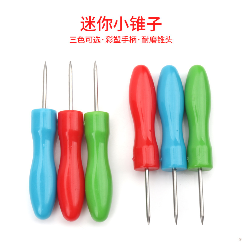 Wholesale grafting eyelash glue bottle stopper open bottle anti-blocking small awl stainless steel glue bottle opening needle