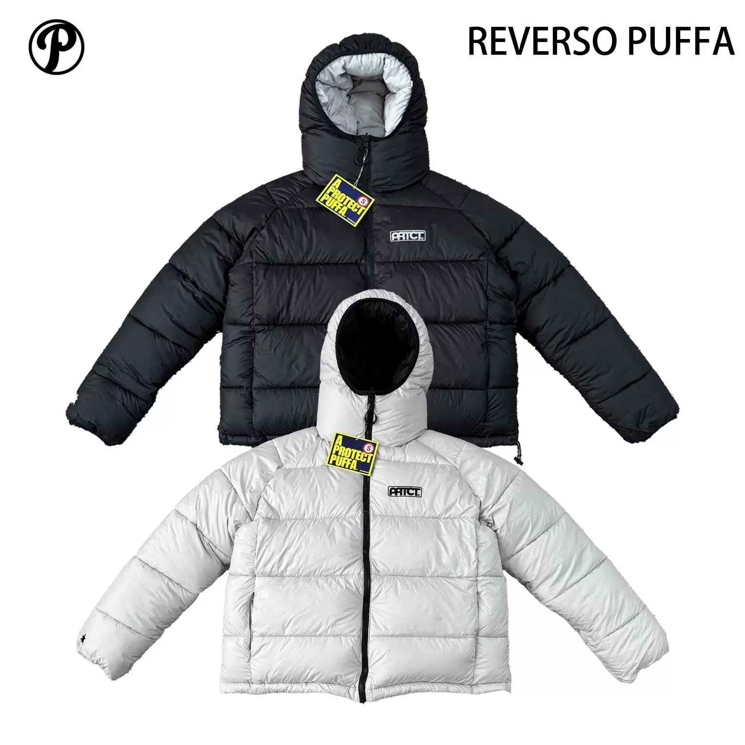 Protect REVERSO PUFFA Cotton Jacket T-shirt Cowboy Jacket Hoodie