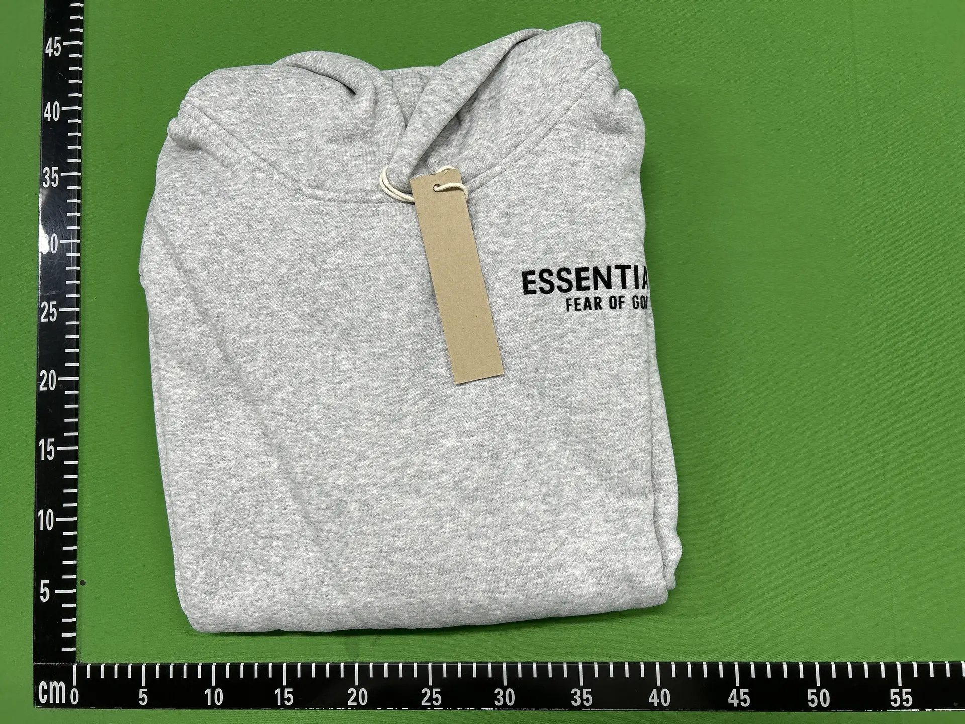 Fear of God Essentials Hoodie Heather Grey