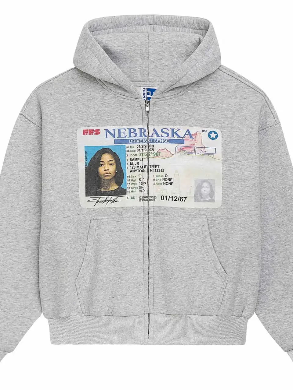 Cross-Border European and American Style Printed Zipper Sweatshirt Long-Sleeve Hoodie Cardigan Retro Jacket Street Fashion Y2K