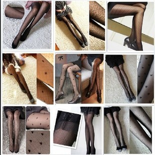 Summer Core-Spun Jacquard Pantyhose Black Stockings Manufacturer Wholesale Slimming Leg Slimming Lightweight Slimming Effect