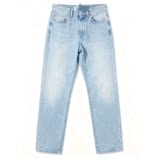 Left Embroidered White Nick Hook Two-Color Straight-Leg Trousers 88061728 Foto QC de TAOBAO na Qualit.ly