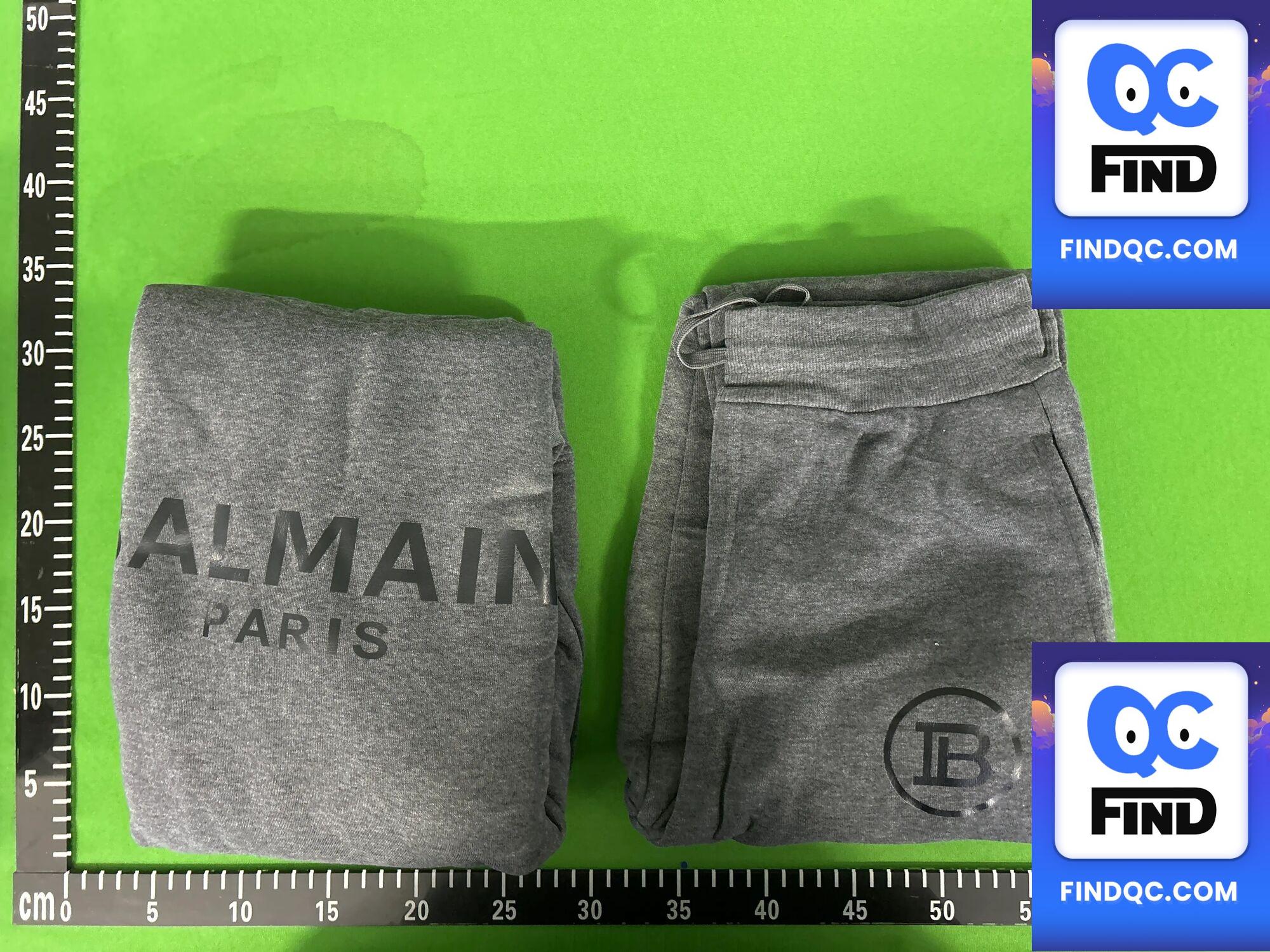 Balmain Paris Hoodie and Sweatpants Set QC