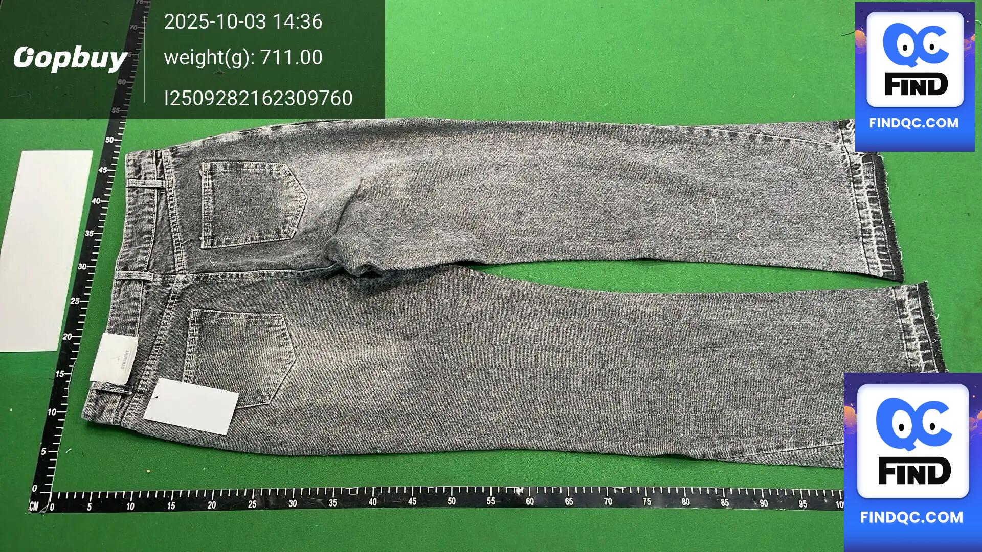 Spring New Men's Clothing American Retro Washed Comfortable Casual Flared Jeans 0840333 QC