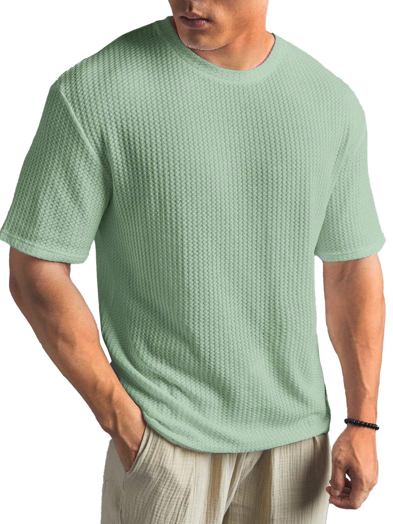 2026 Amazon's New Men's Summer T-Shirt, Short-Sleeved, Casual, Versatile and Stylish
