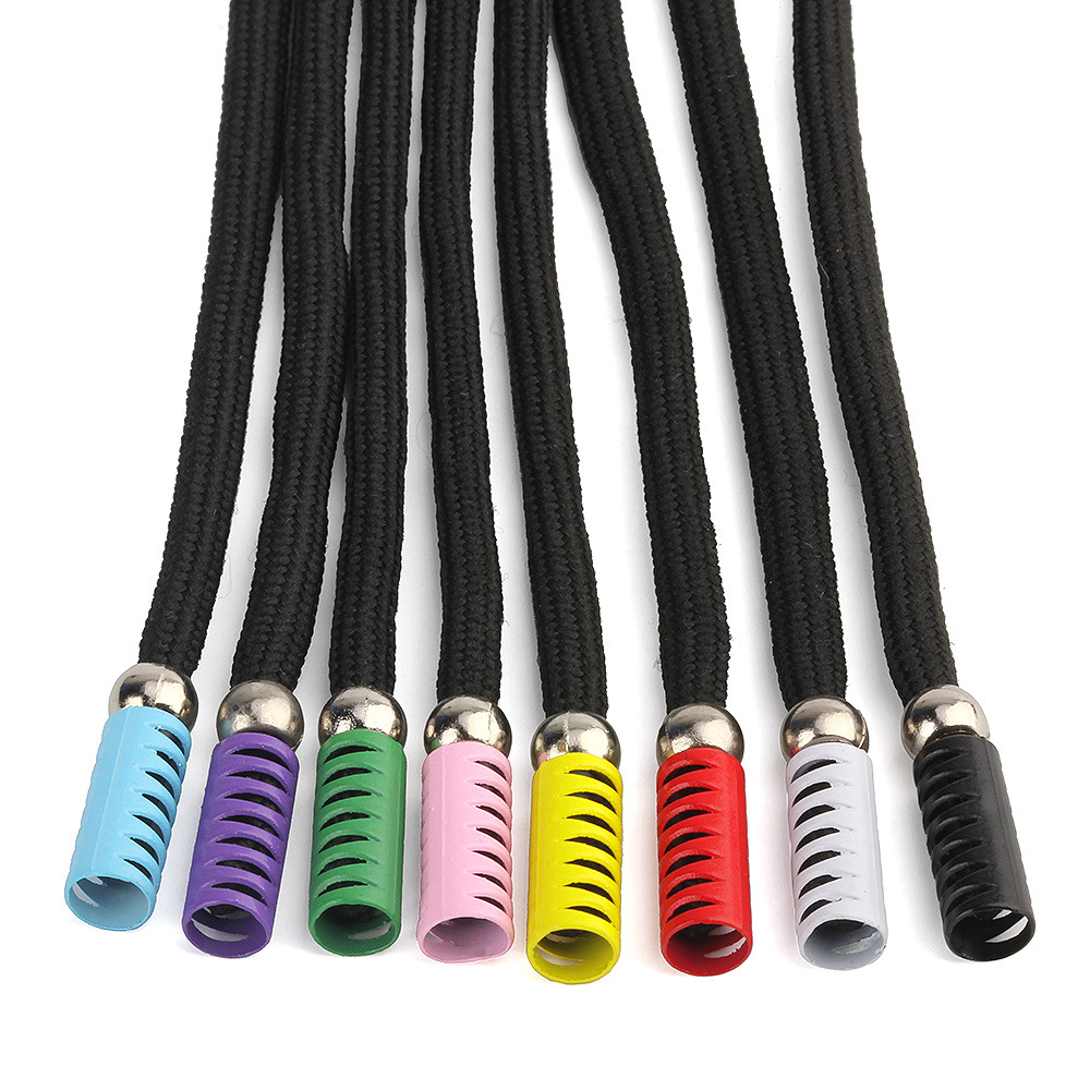 09 Metal Head Trouser Waist Rope 5mm Hat Rope Trouser Head Rope Trouser Head Rope Sweatshirt Coat Drawstring 1.3m
