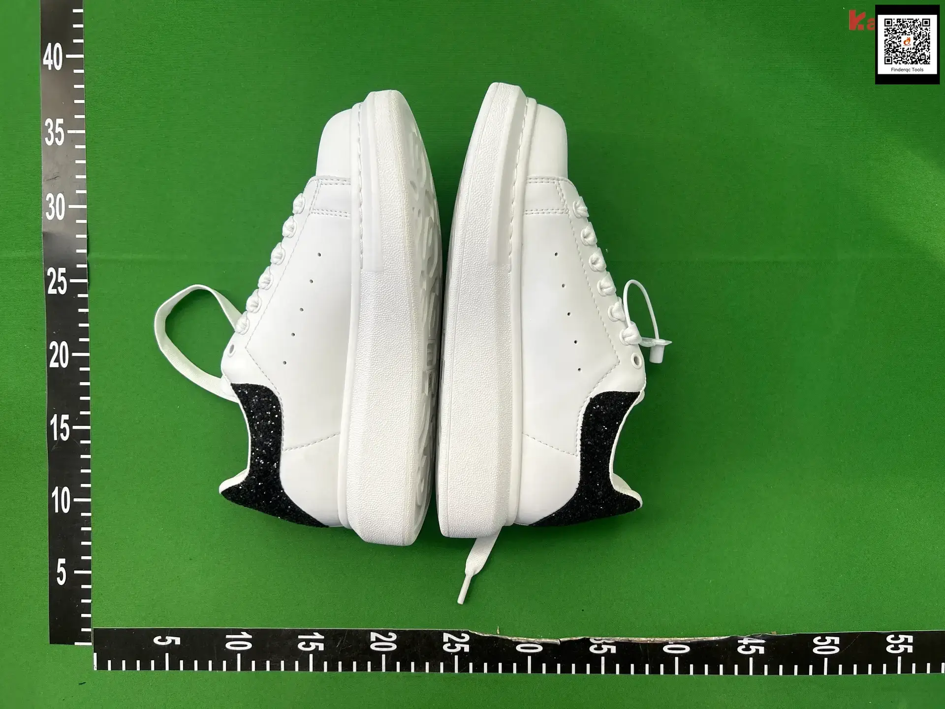 high quality McQueen White Shoes Women's Putian New Thick Bottom Platform Elevated Leather Breathable Couple Casual sneaker