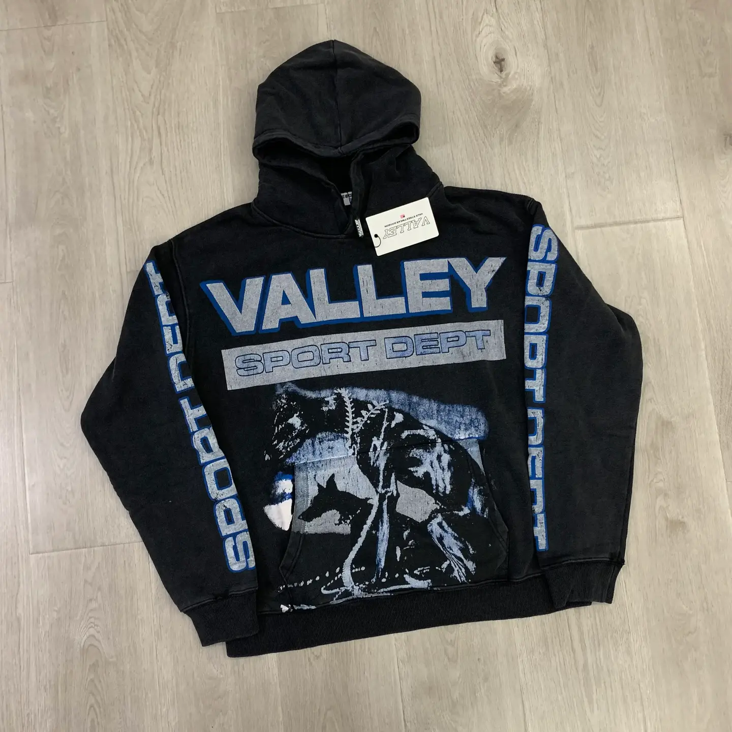 Vale Forever Scarecrow Pullover Hoodie American Trendy Sweatshirt Fashion Hoodie