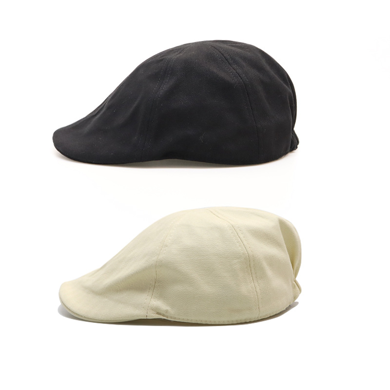 Spring and Autumn Japanese Street Beret Women's Artistic Youth Forward Cap Men's Big Head Wrap Newspaper Boy Cap New Artists Cap