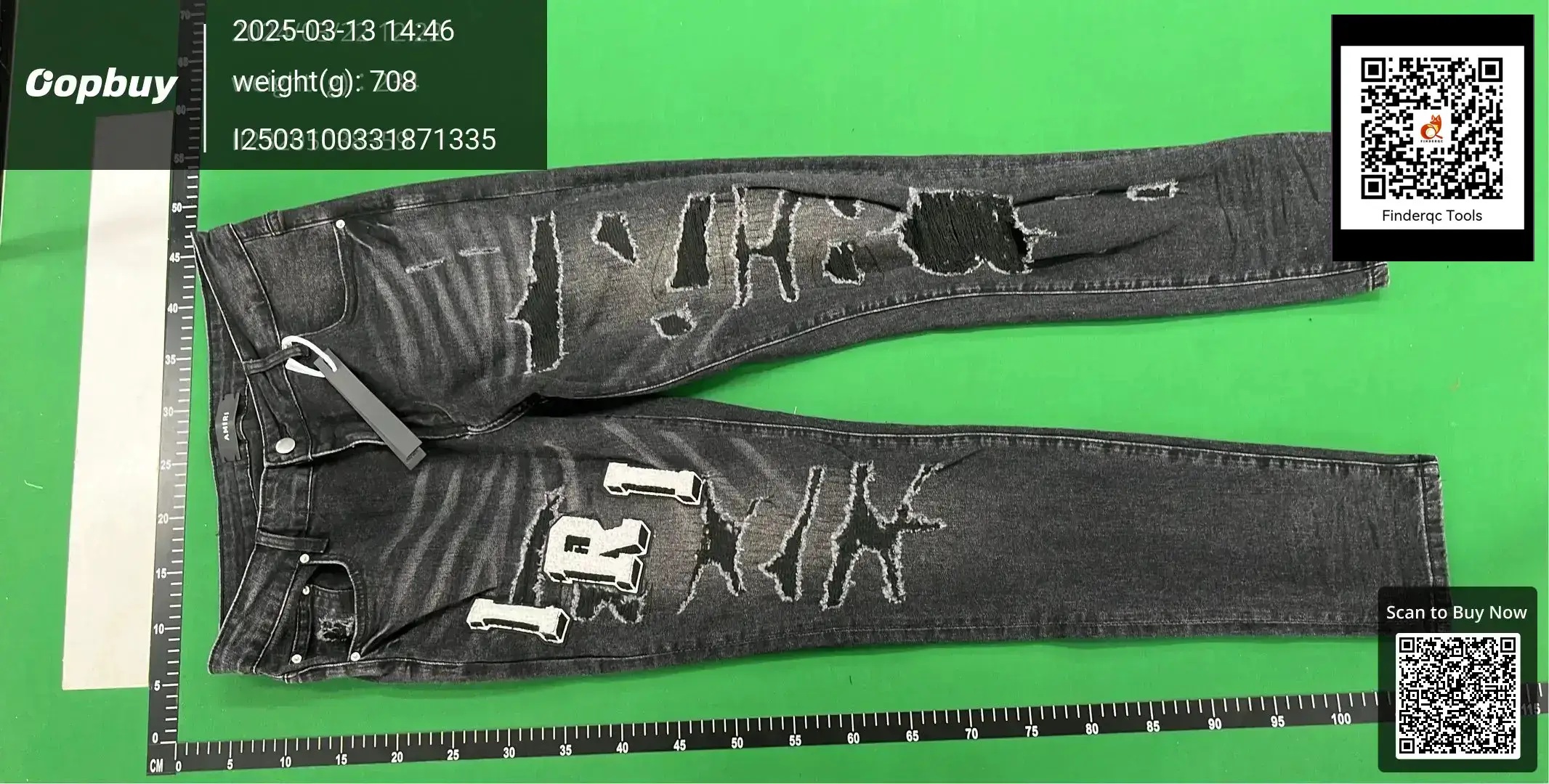 Foreign Trade Cross-border European and American Trendy Brand Street hiphop Fashion Tight-fitting Jeans