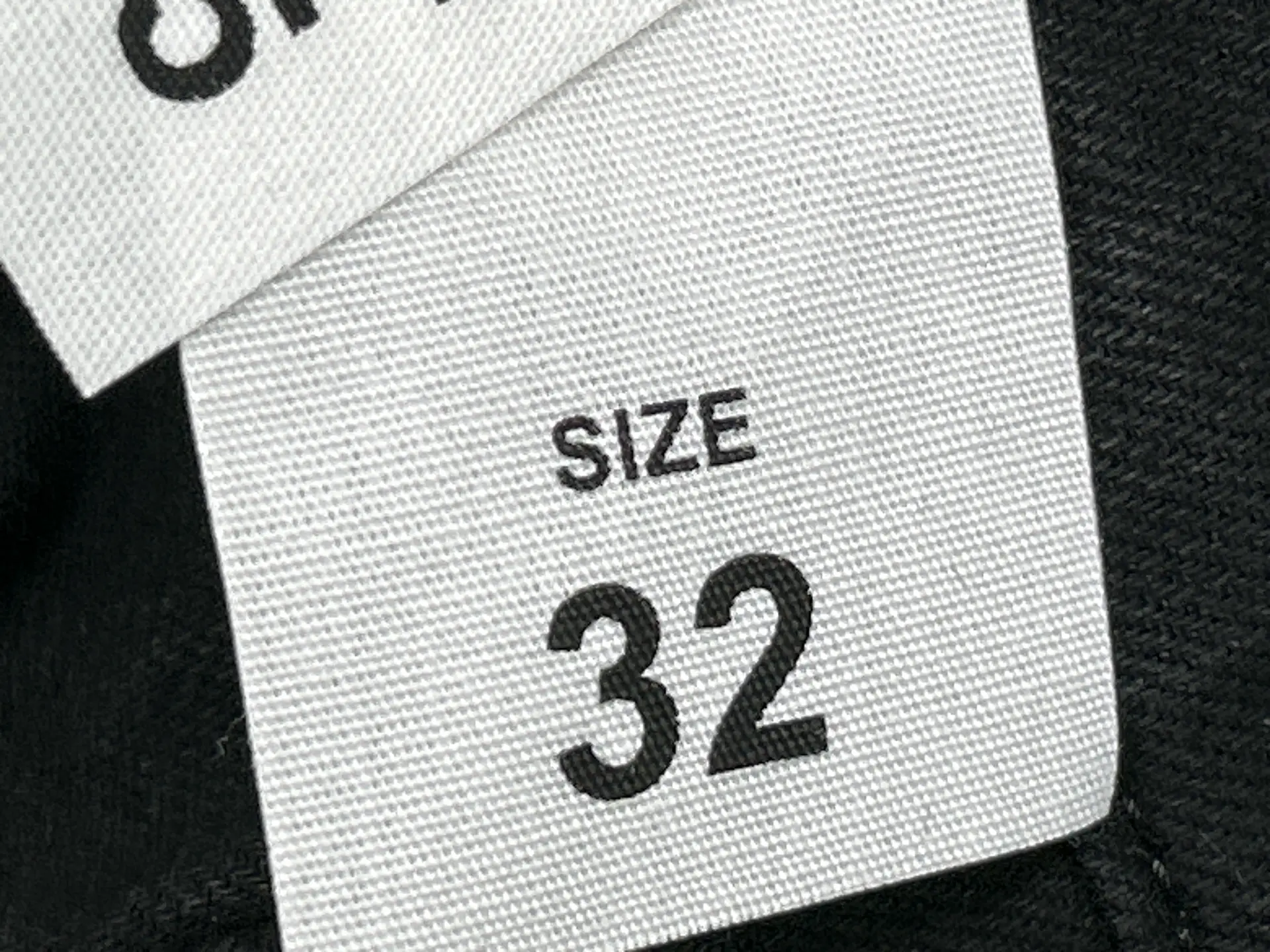 bigD Men's Straight Leg Black Non-Stretch Jeans Size 32