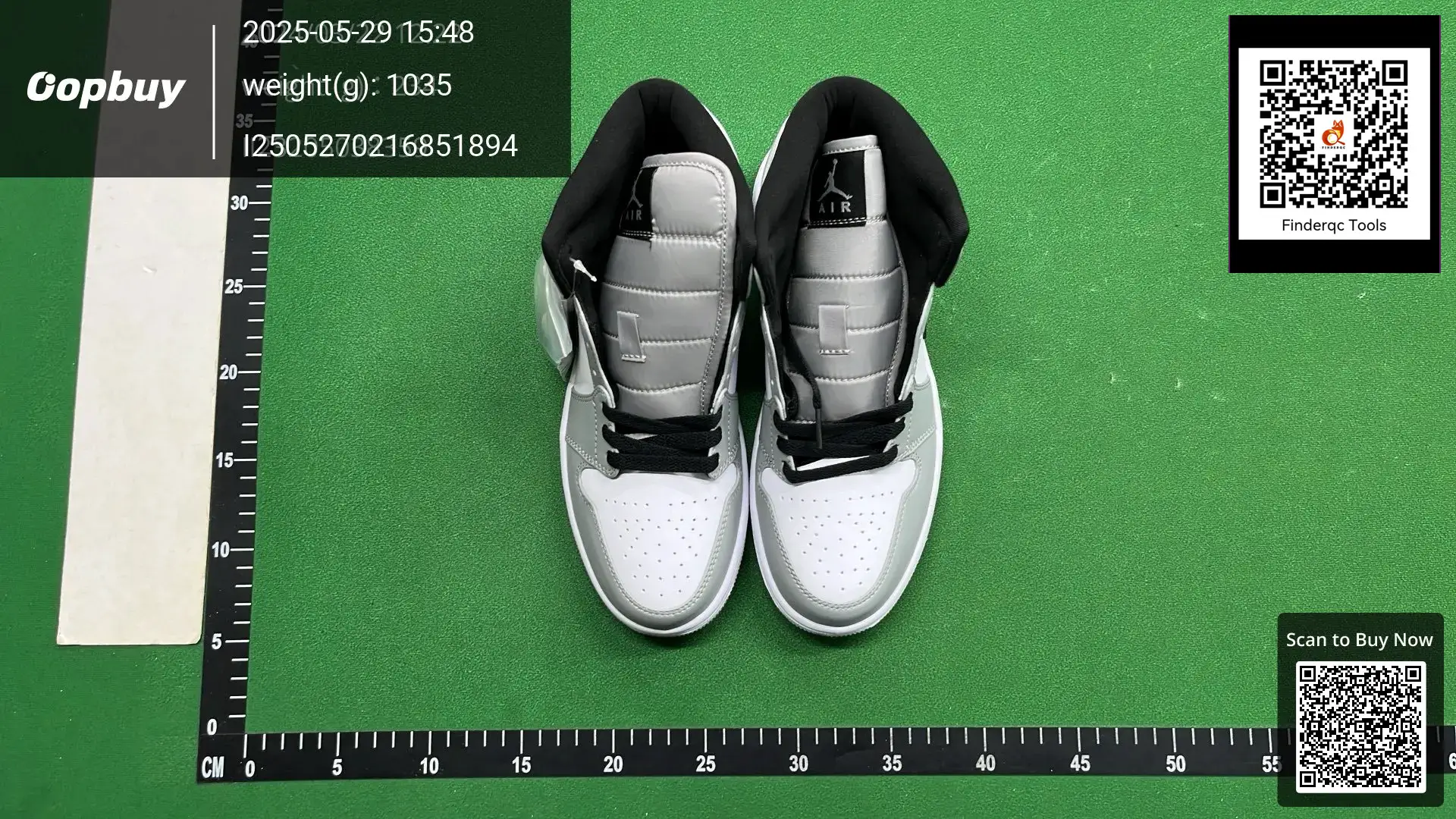 Jordan Air Jordan 1 Mid Light Smoke Grey