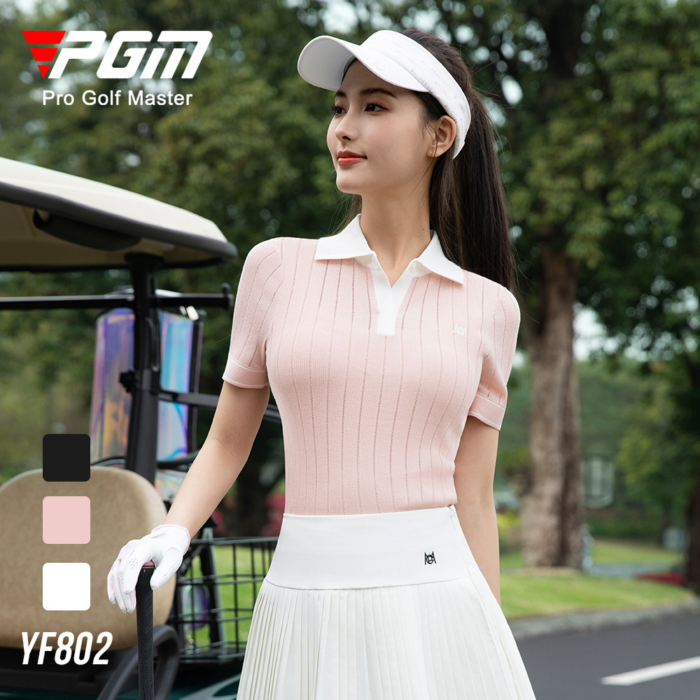 2025 Golf Women's Spring and Summer Women's Clothing Polo Top Tennis Shirt T-Shirt Sports Clothes Sportswear None