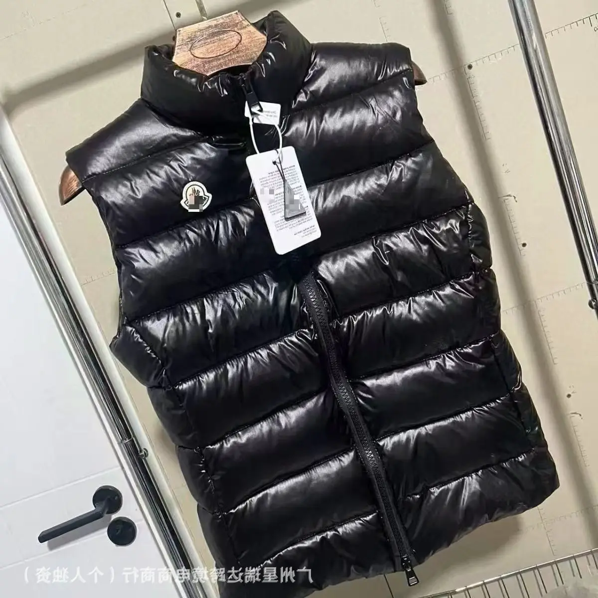 New fall and winter thickened classic models Maya color striped cotton clothing removable couple warm sleeveless collar vest jacket