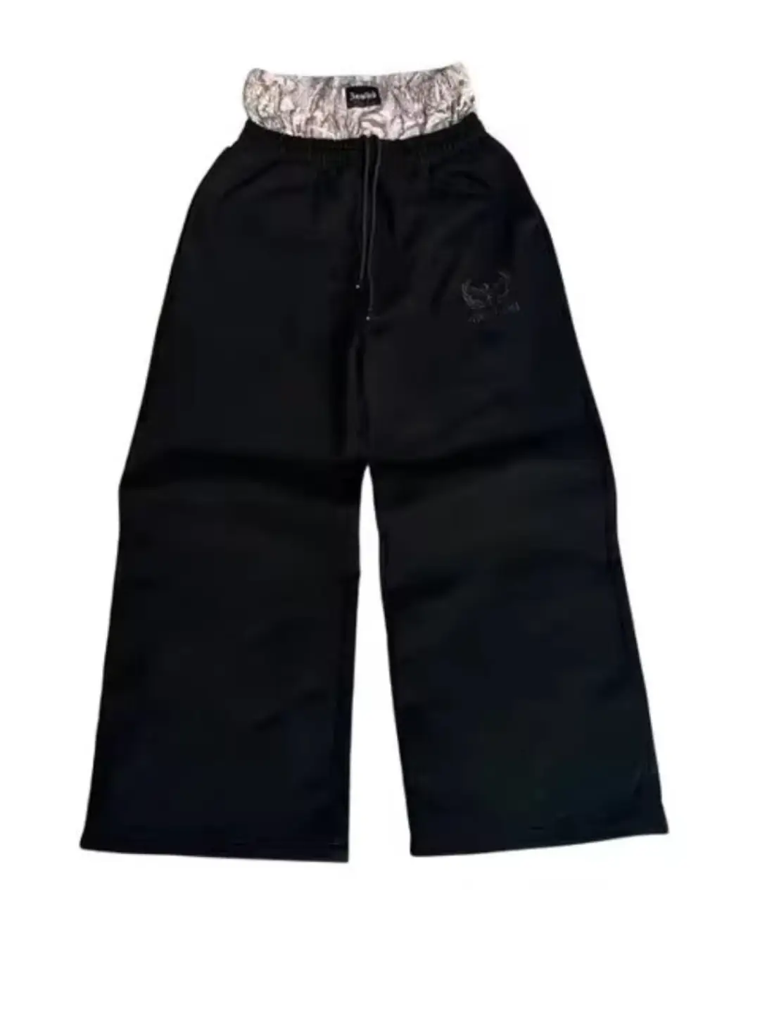 Graphic Vintage Jogging Drawstring Oversized Overalls