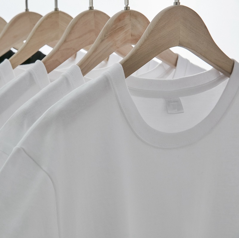 180g light short sleeve t-shirt men's and women's student class clothes custom source wholesale round neck short sleeve solid color base shirt