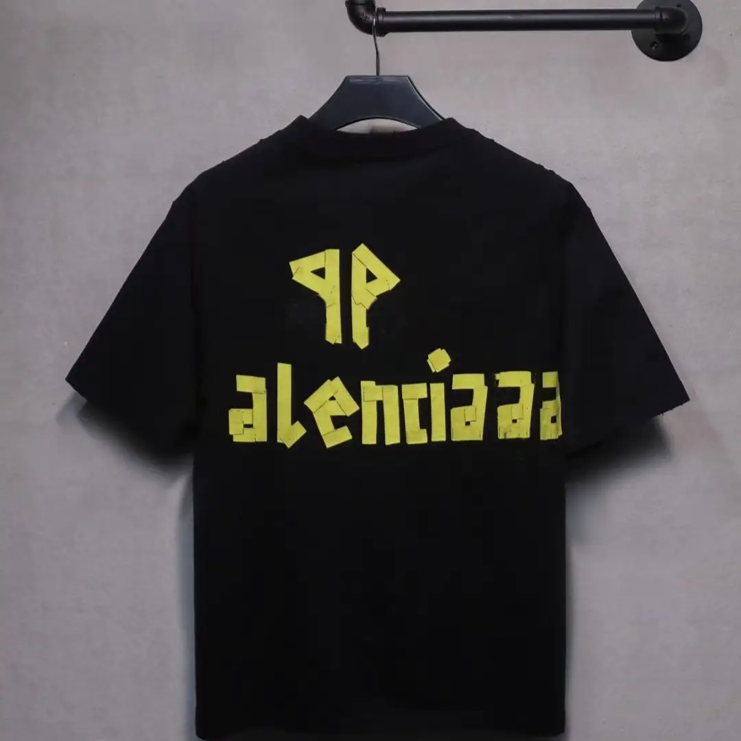 Balenciaga Black Short Sleeve T-Shirt