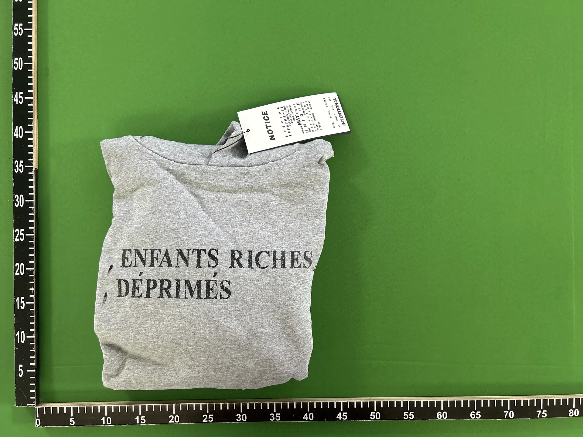 Enfants Riches Déprimés Grey Hoodie