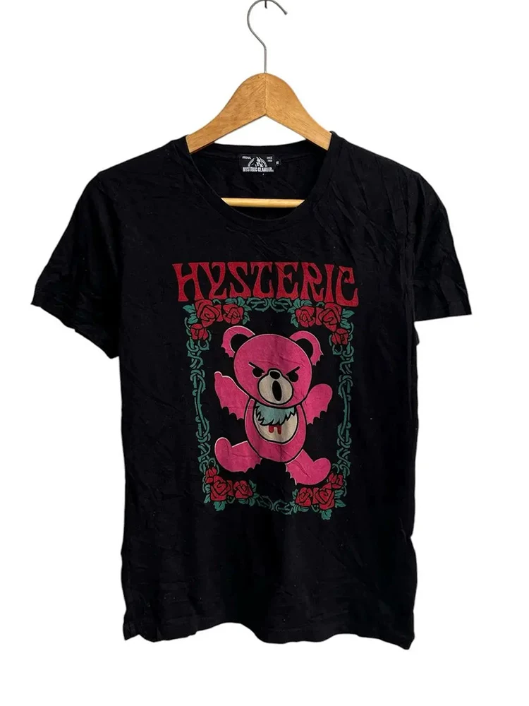 Hysteric Glamour Pink Bear Rose T-Shirt