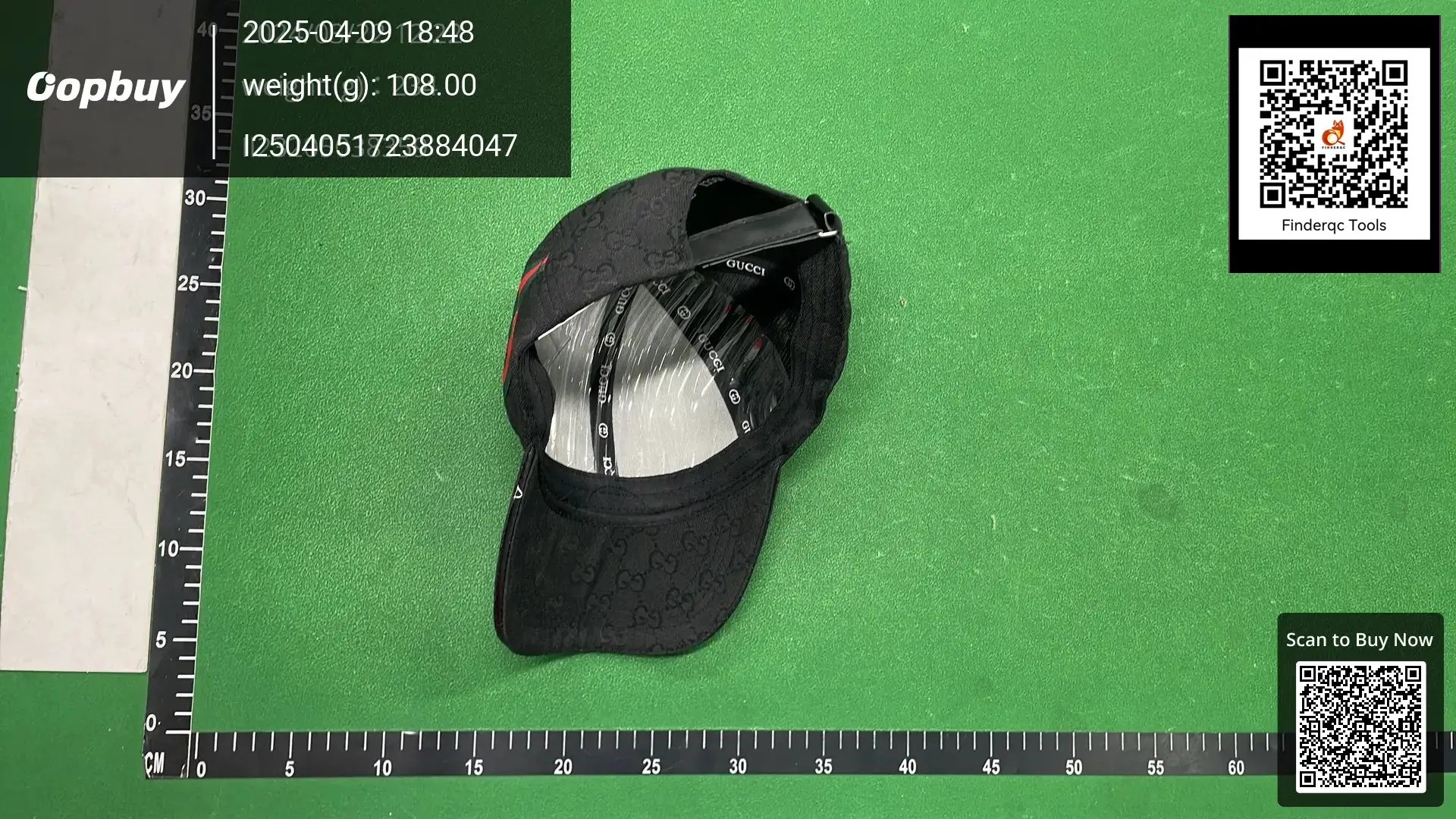 Gucci Baseball Cap Black
