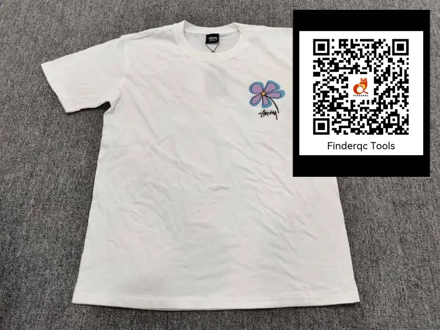 STUSSY SS22FlowerTree Flower Printed Men's and Women's Short sleeved T-shirt