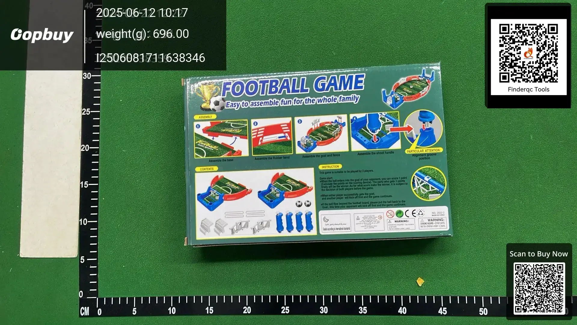 Cross-border Hot-selling Foosball Battle Table Children's Double Battle Table Toy Interactive Parent-child Boys' Table Game