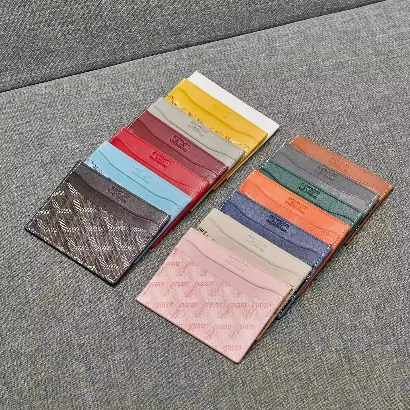 WT-Card Case Leather Slim Card Case Wallet