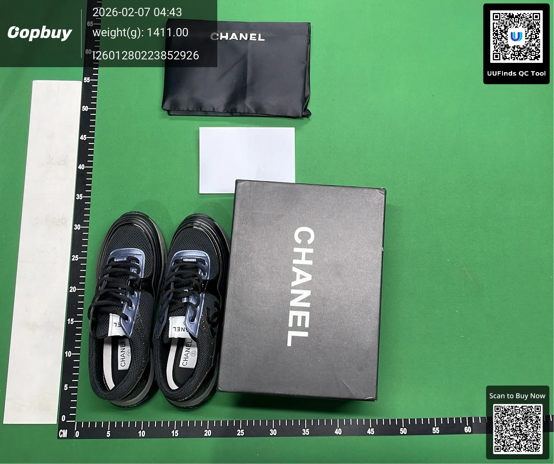 Chanel Sneakers Black