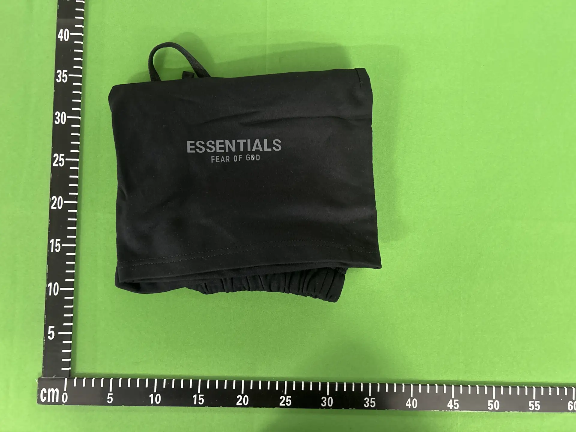 Fear of God Essentials Black Shorts