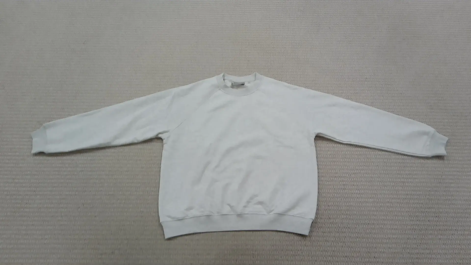 FOG Double Line ESSENTIALS Silicone Letter Round Neck Sweatshirt