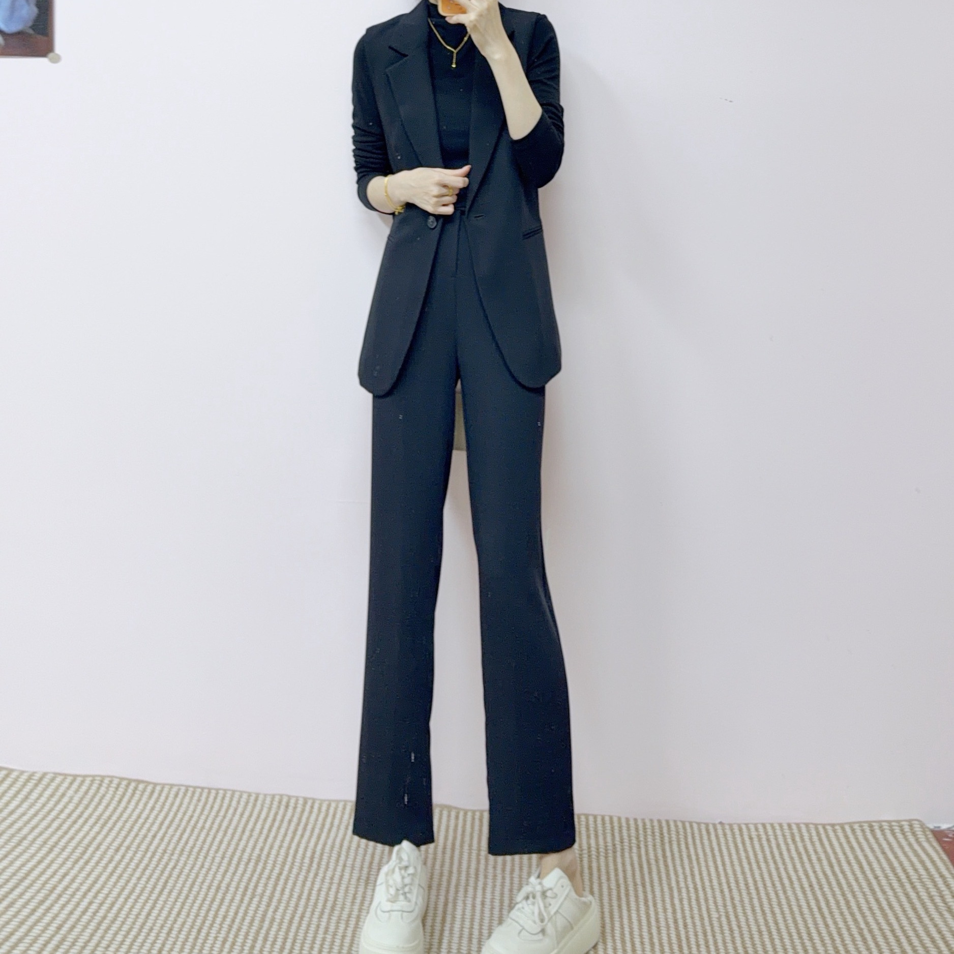 2026 Spring New Fashion Formal Two-Piece Set Sleeveless Vest Suit Pants Slim Fit Versatile Simple 611