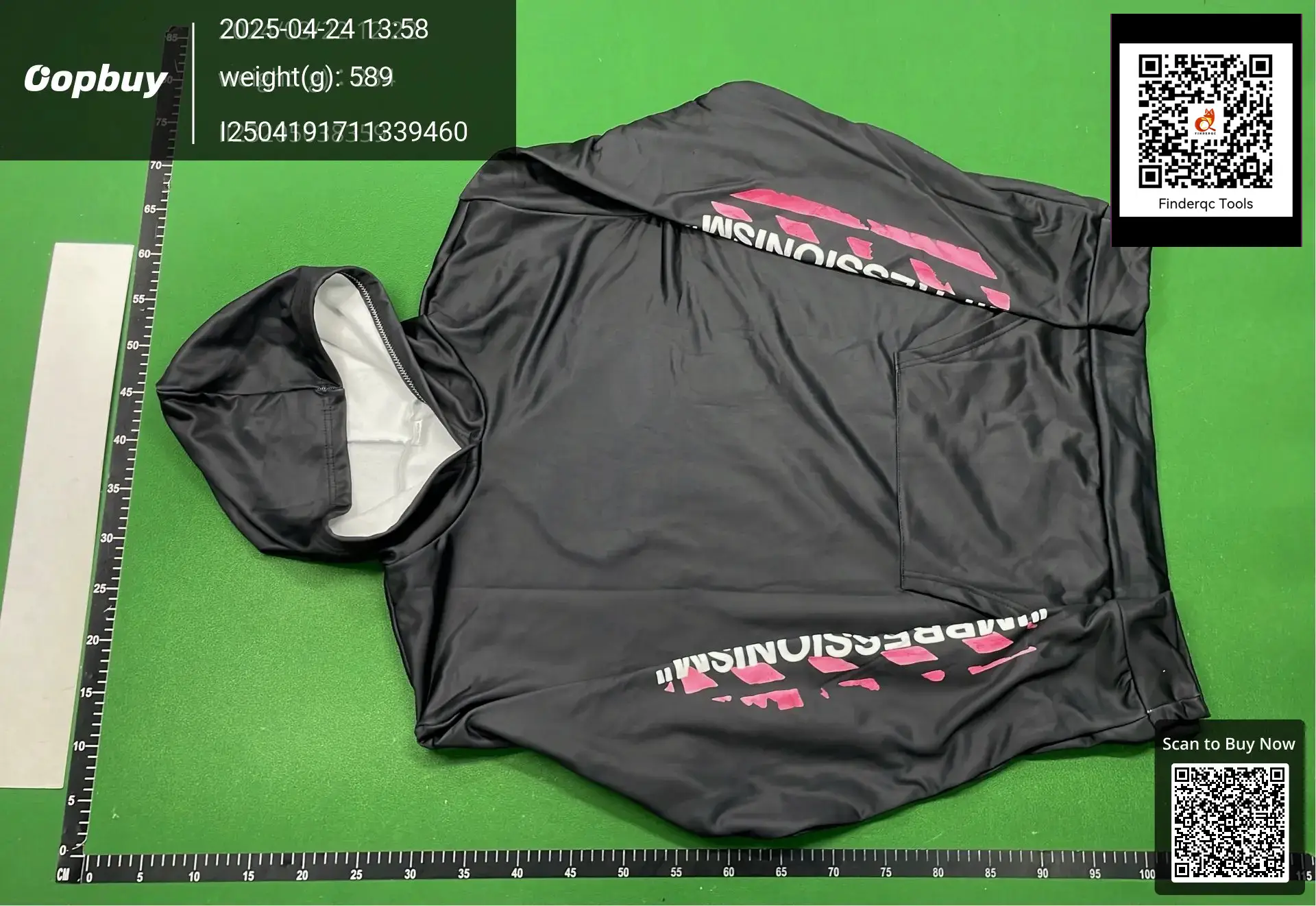 OFF WHITE new basic arrow 3D printing hooded sweater