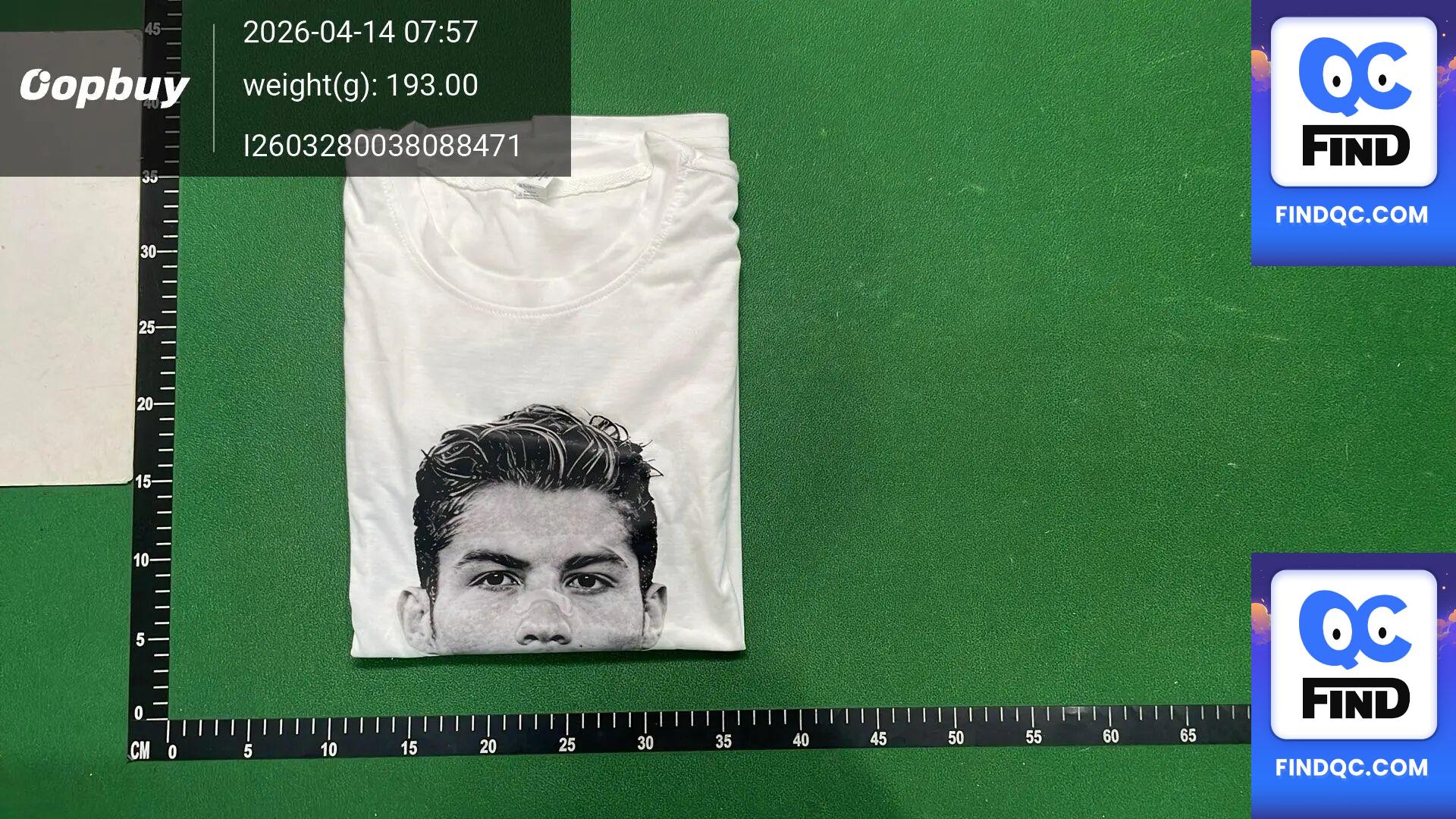 Cross-Border European Code Cristiano Ronaldo Pure Cotton American-Style Streets QC