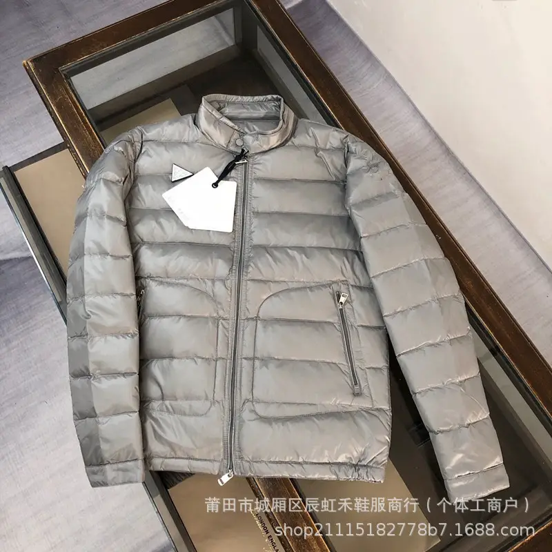 High Version Mengjia Classic Lauro Short Men's Lightweight Ace Down Jacket Men's and Women's Hooded Jacket