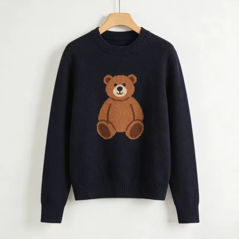 Bear Sweater 888 Letter Sweater Bear P