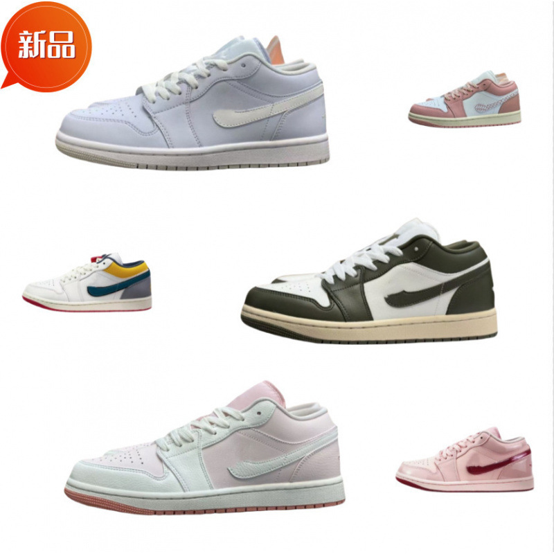 Putian Shoes Aj Men's and Women's Low-Top Sneakers, First-Layer Sports Basketball Shoes, Outdoor Casual Style, Cross-Border New Product, Aj Breathable QC-foto från 1688 på Qualit.ly