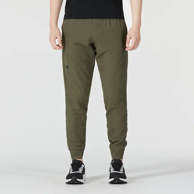 Under Armor Official Men's Pants Spring New arrival Sports Fitness Pants Running Training silm Breathable Woven Jogger Pants pants