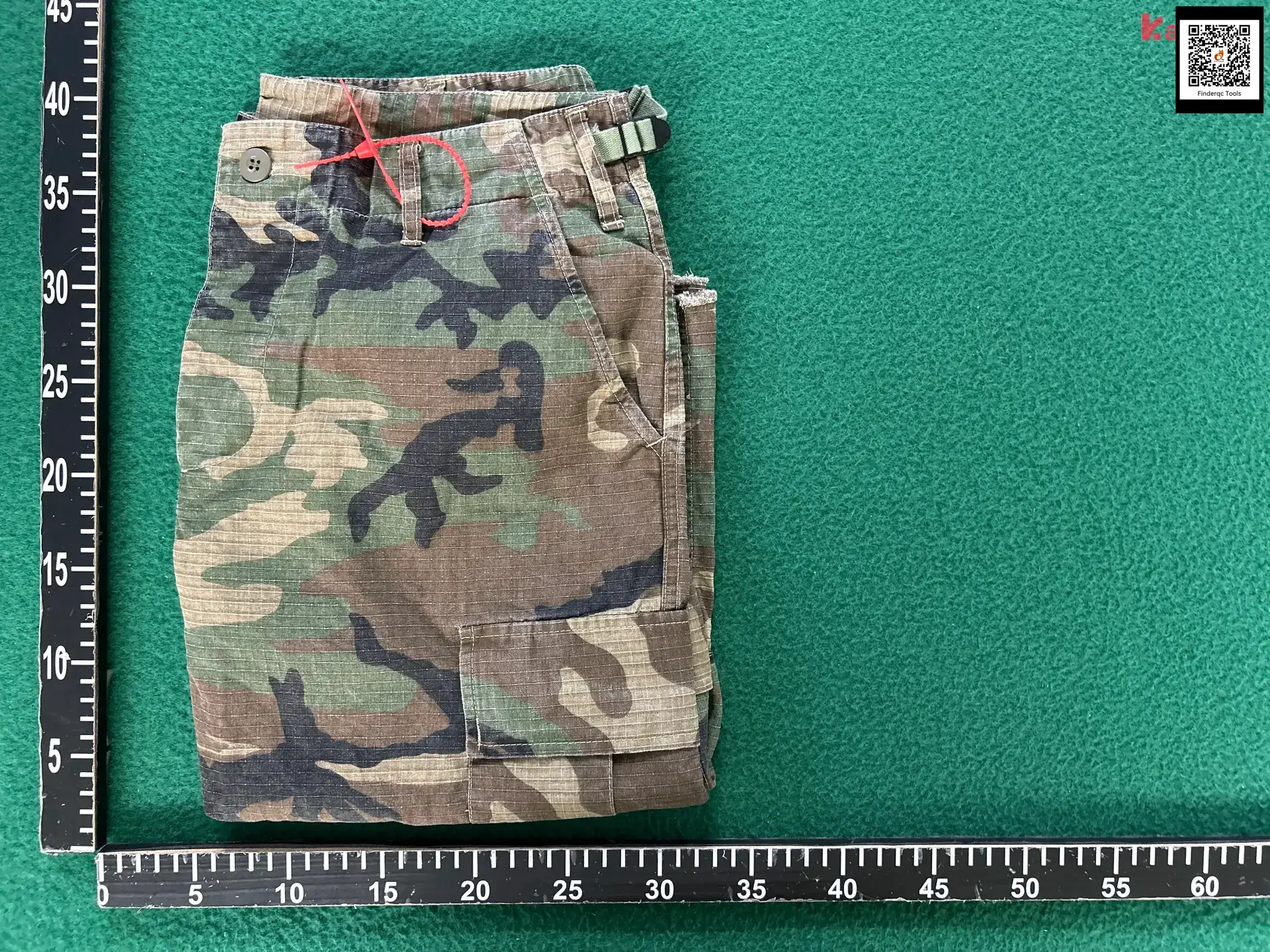 American-style Vintage playboicarti Driving Joshua Jamal Short Camouflage Workwear Shorts