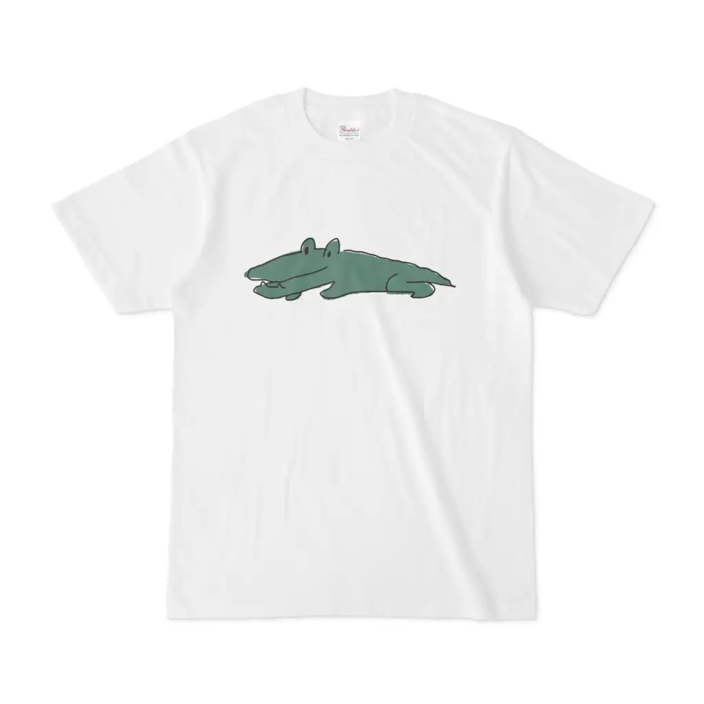 2024 Summer New arrival Original Japanese style Casual Fun Illustrations Cartoon Animals Penguins Cats Dogs Dinosaurs White T-Shirt