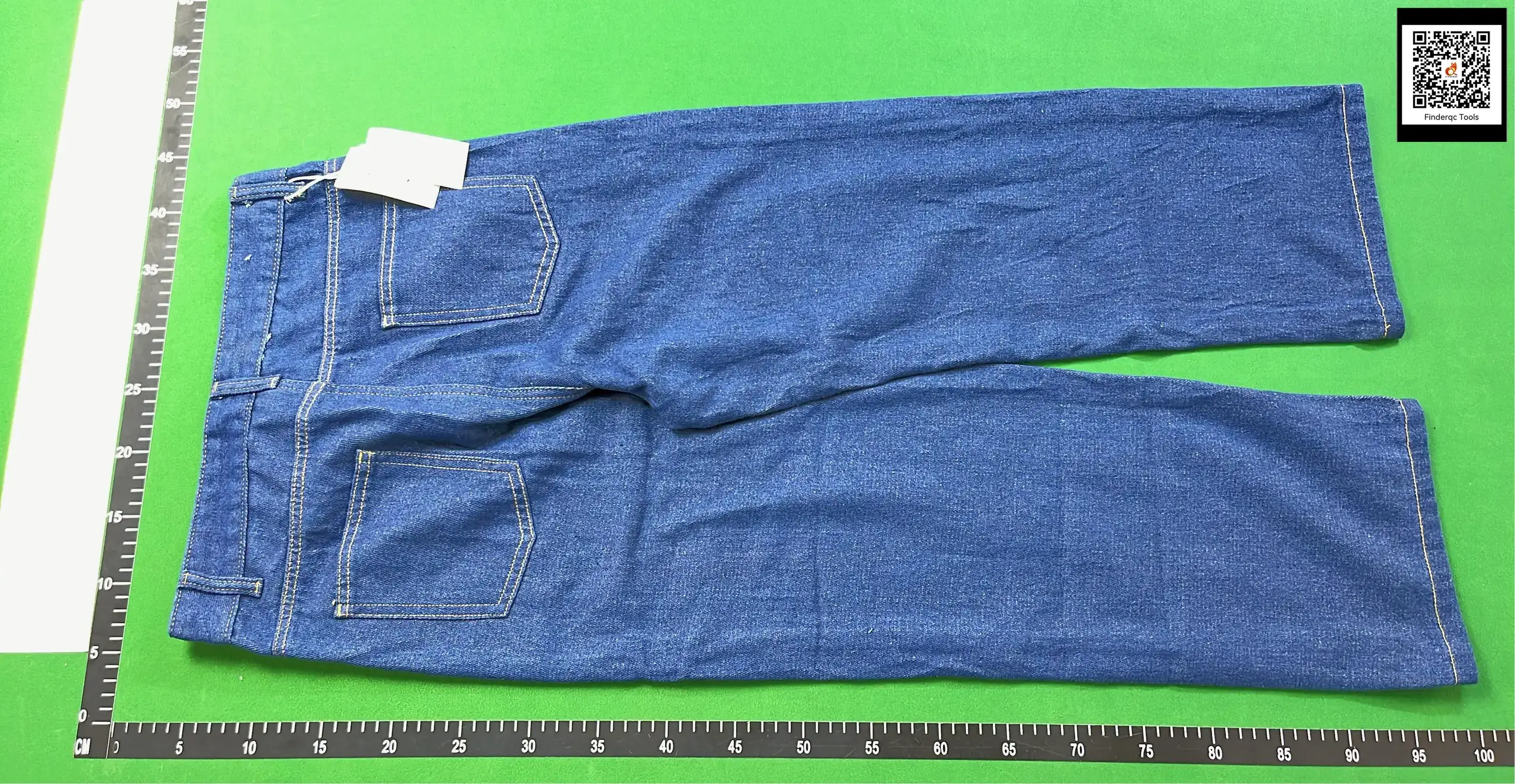 American Polar Big Boy Street Trend Hip-Hop Straight Casual Pants Men's Micro All-Match Jeans