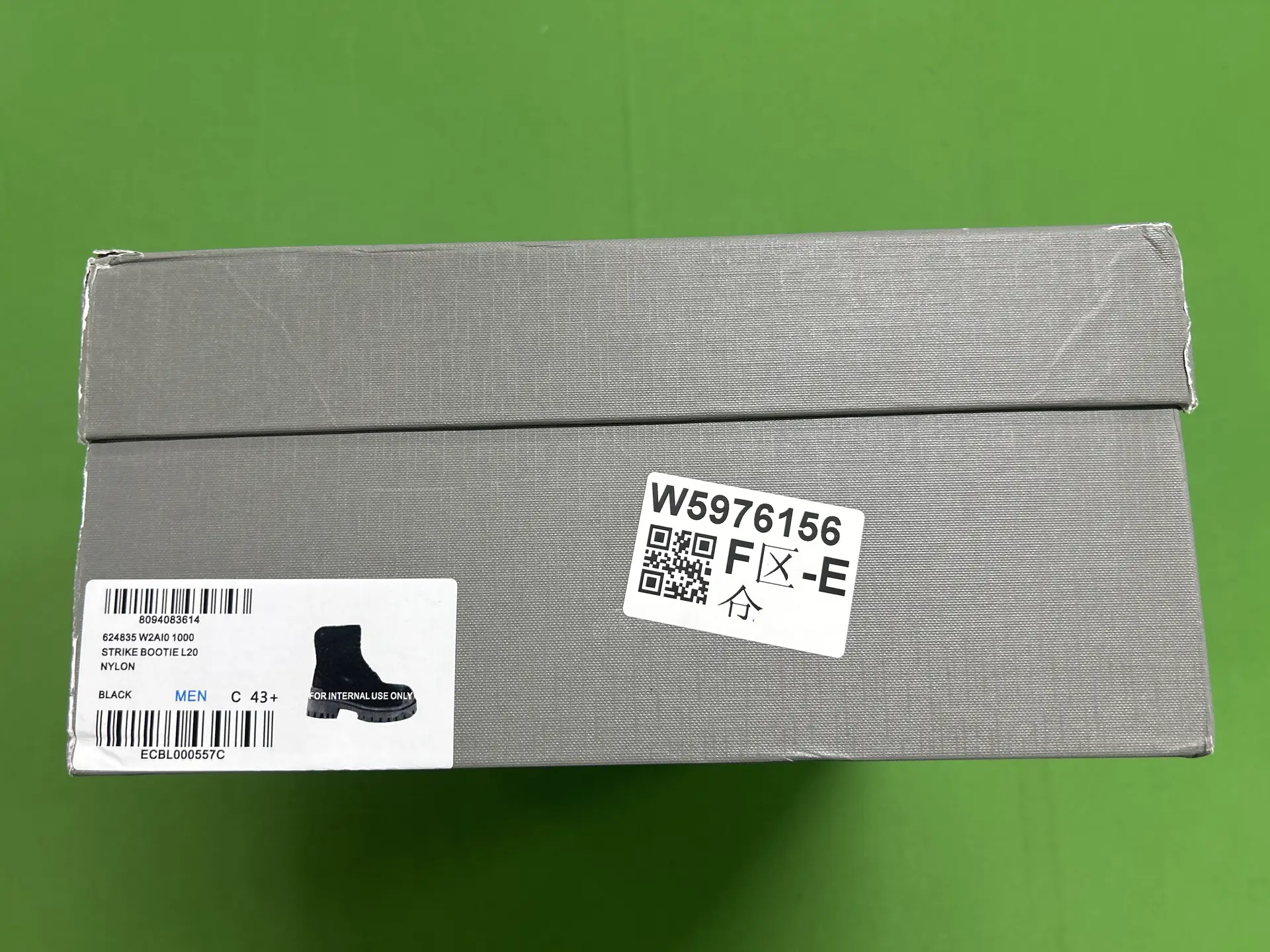 STRIKE BOOTIE L20 NYLON BLACK MEN