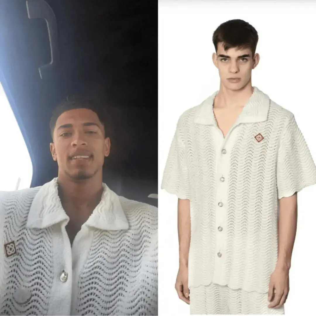 Casa Sweater Knitted Short Sleeve Fashion Streetwear Men