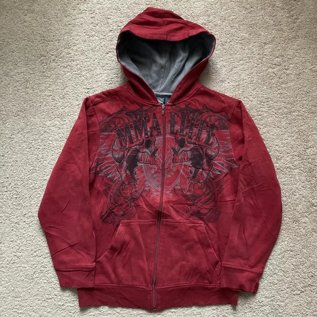 New black clover hooded sweatshirt for foreign trade, with zipper design for youth cardigans