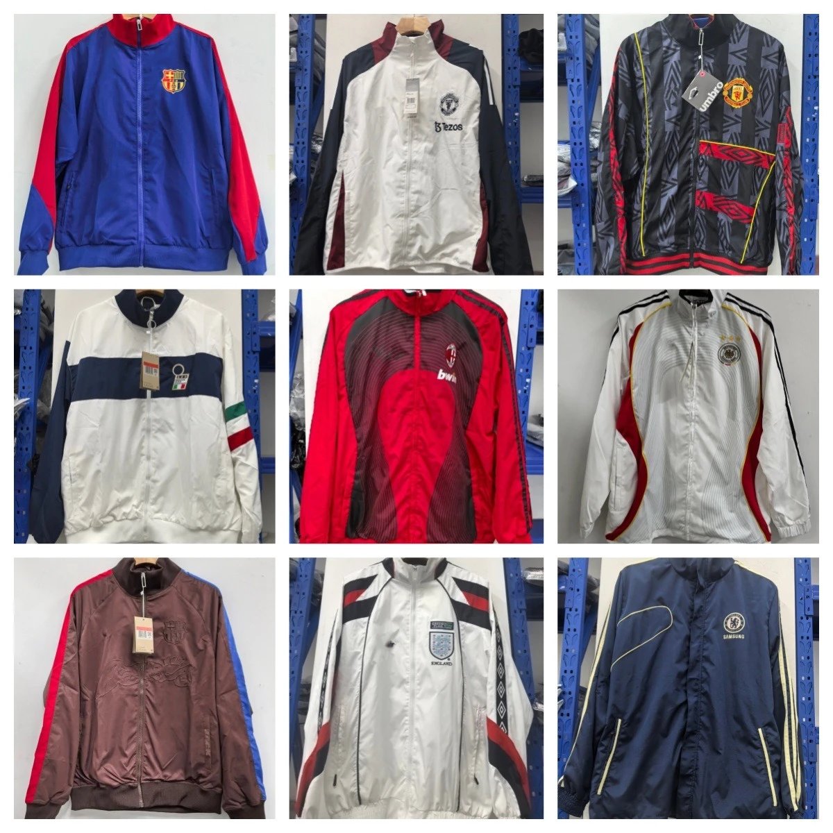 Vintage Embroidered Shell Jacket G Ac Jacket