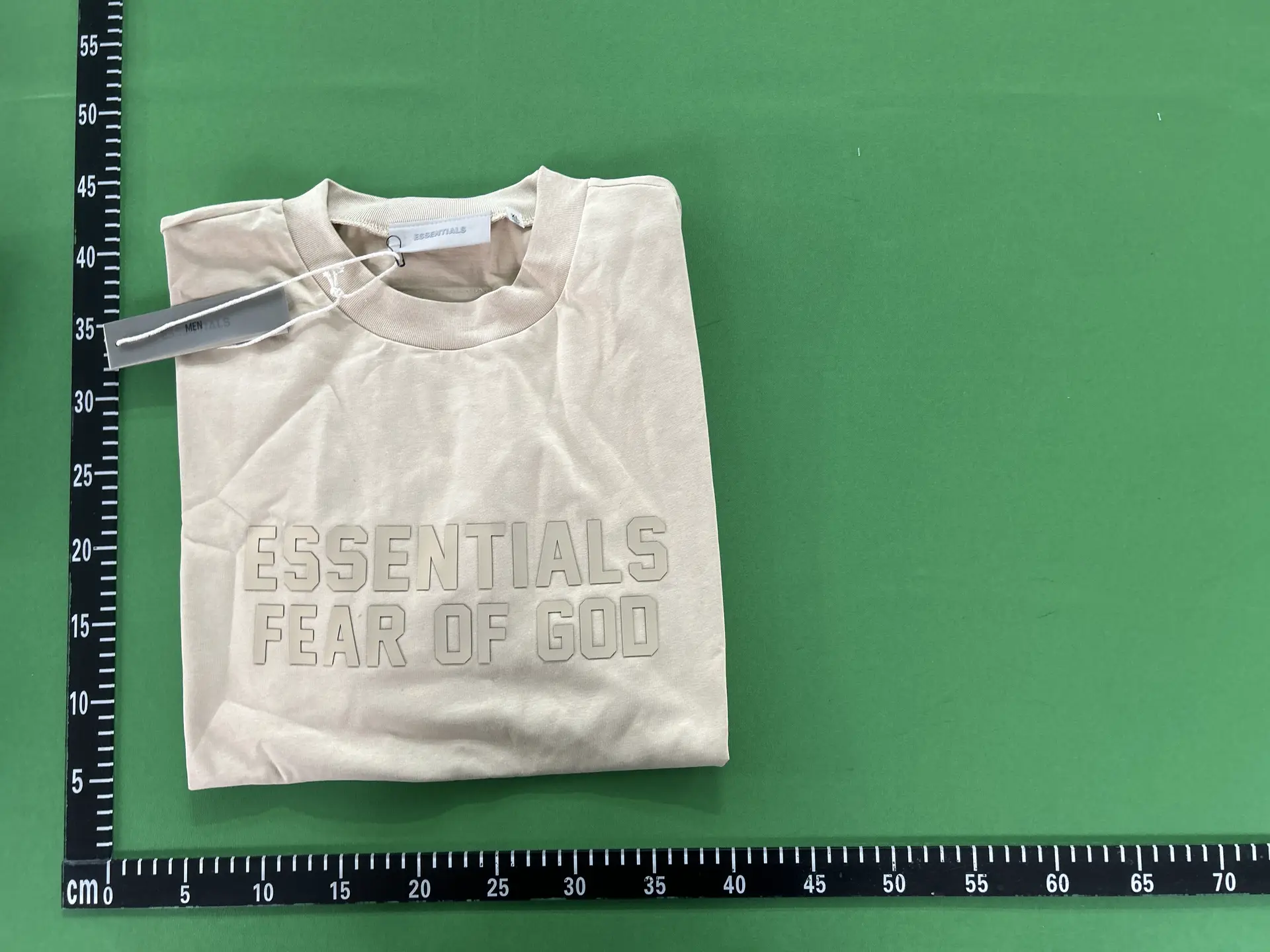 Fog Essential New Flocking 3D Printing Short Sleeve T p89 yua