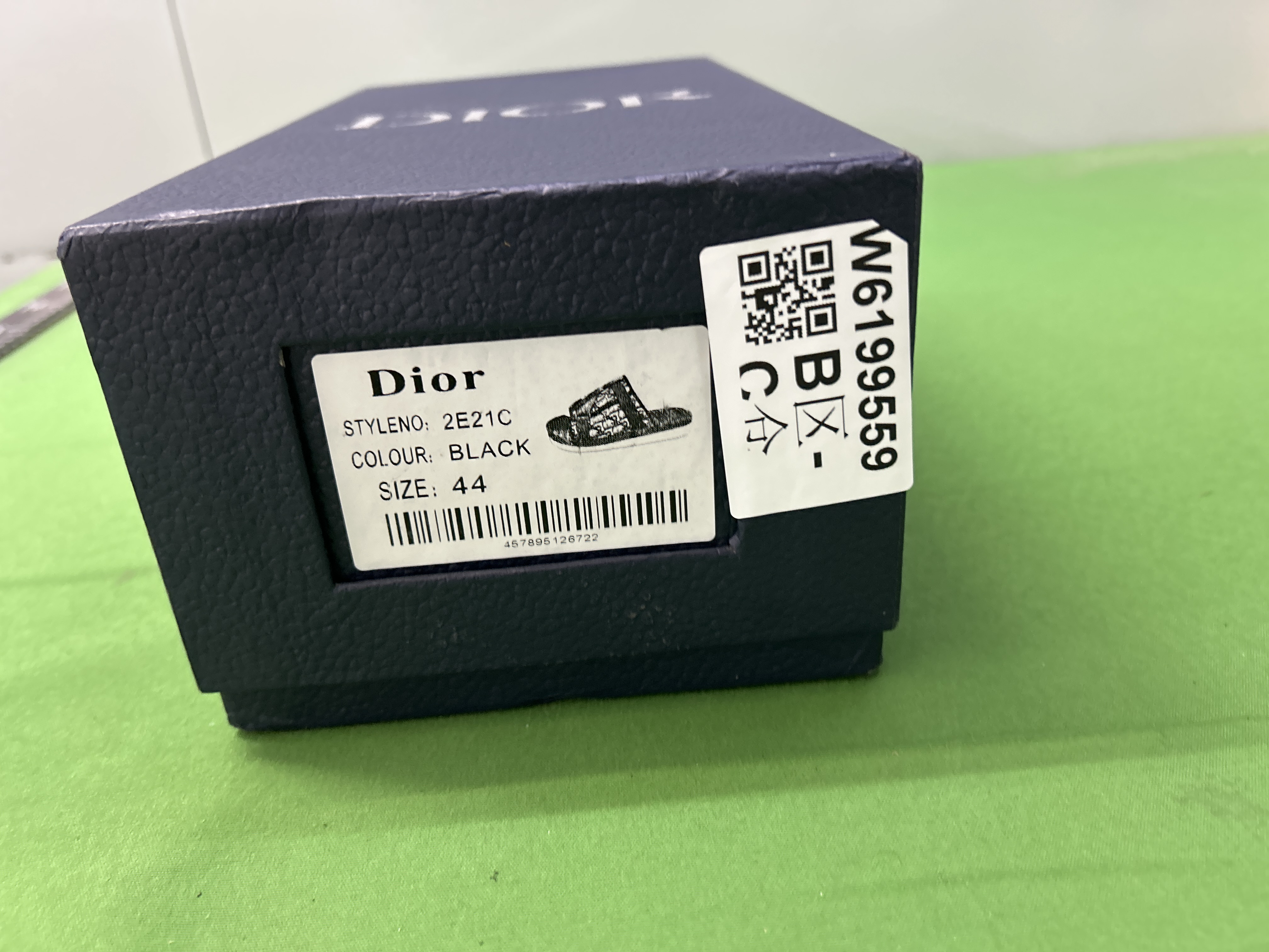 Dior 2E21C Black Slides
